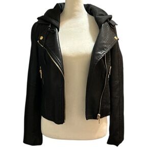 Blank NYC Black Leather Jacket
